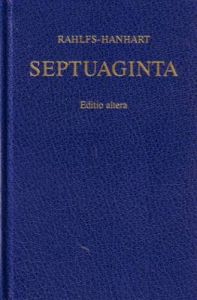 Bibel/Septuaginta Alfred Rahlfs/Robert Hanhart 9783438051196