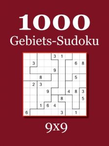 1000 Gebiets-Sudoku 9x9 Badger, David 9783954976270