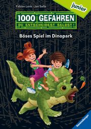 1000 Gefahren junior - Böses Spiel im Dinopark Lenk, Fabian 9783473460496