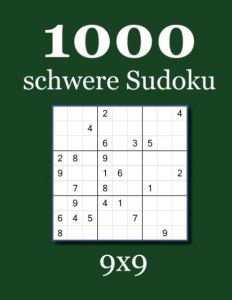 1000 schwere Sudoku 9x9 Badger, David 9783954976287