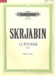 12 Études op. 8 Scriabin, Alexander Nikolayevich 9790014107444