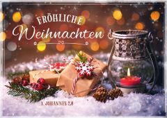 Postkartenserie "Fröhliche Weihnachten" 12 Stk.