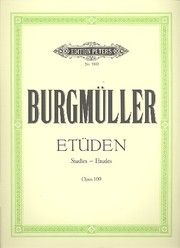 18 Etüden op. 109 Burgmüller, Friedrich 9790014014001