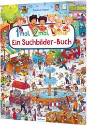 1mal, 2mal, 3mal - Ein Suchbilder-Buch Simone Krüger 9783480237203