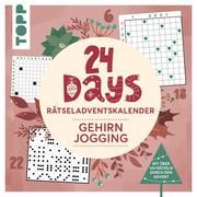 24 DAYS RÄTSELADVENTSKALENDER - Gehirnjogging frechverlag 9783772468667