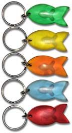 Schlüßelanhänger Fisch in Fisch
