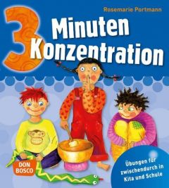 3 Minuten Konzentration Portmann, Rosemarie 9783769817829