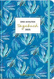 3 Minuten Tagebuch - Blätter blau (All about blue) 2025  4050003955278