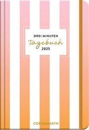 3 Minuten Tagebuch - Streifen rosa (I love my paradise) 2025  4050003955285