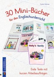 30 Mini-Bücher für den Englischunterricht Schirmer, Carolin 9783834642776