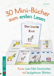 30 Mini-Bücher zum ersten Lesen Kurt, Aline 9783834645845