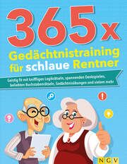 365 x Gedächtnistraining für schlaue Rentner  9783625193296