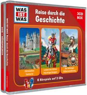 3-CD Hörspielbox - Reise durch die Geschichte Tessloff Verlag Ragnar Tessloff GmbH & Co KG 9783788670351