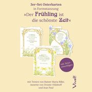 3er-Set Osterkarten 'Der Frühling ist die schönste Zeit'  4260653746397