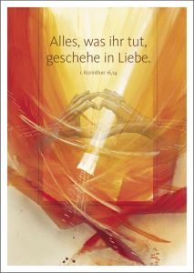 Jahreslosung Münch 2024, Postkarte (10er-Set) Münch, Eberhard 4251693902256