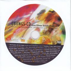 Cover Übungs-CD zum Ulmer Sonderdruck 25