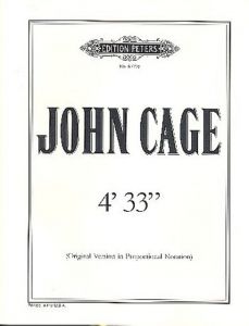 4'33'' (Original Version in Proportional Notation) Cage, John 9790300745008