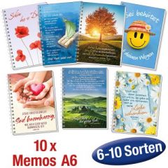 Spar-Paket: 10 Memos A6