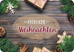 Postkarte - Fröhliche Weihnachten