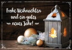 Faltkarte - Frohe Weihnachten