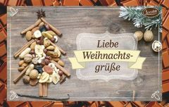 Schokokarte - Liebe Weihnachtsgrüße