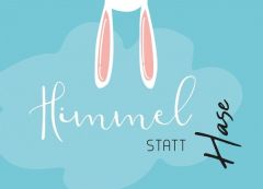 Postkarte - Himmel statt Hase