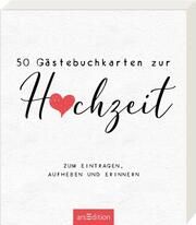 50 Gästebuchkarten zur Hochzeit  4014489133391