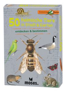 50 heimische Tiere in Stadt, Land & Garten Kessel, Carola von 4033477097781