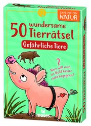 50 wundersame Tierrätsel - Gefährliche Tiere Ramcke, Inga Marie 4033477098306