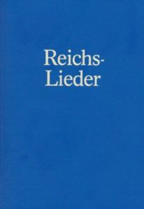 Reichslieder Alte Textausgabe - blau