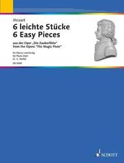 6 leichte Stücke/6 Easy Pieces Mozart, Wolfgang Amadeus 9783795797904