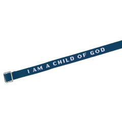 Armband "I Am a child of God" - dunkelblau