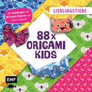 88 x Origami Kids - Lieblingstiere Precht, Thade 9783745923377