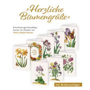 8er-Set Klappkarten 'Herzliche Blumengrüße'  4260653742979