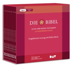 Die Bibel Lutherübersetzung 2017Hörbibel Sprecher Rufus Beck MP3 9783438022264