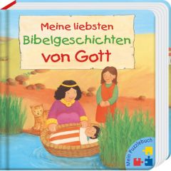 Mein Puzzlebuch: Meine liebsten Bibelgeschichten von Gott Abeln, Reinhard 9783438045287