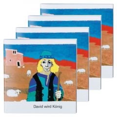 David wird König (4er-Pack) Kees de Kort 9783438049230