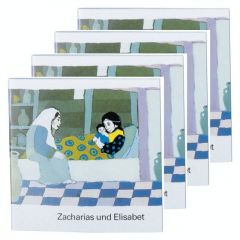 Zacharias und Elisabet (4er-Pack) Kees de Kort 9783438049278