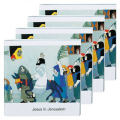 Jesus in Jerusalem (4er-Pack) Kees de Kort 9783438049315