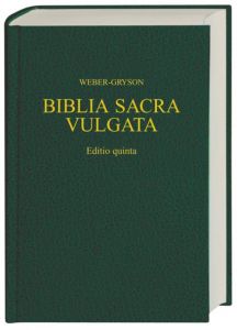 Biblia sacra : iuxta Vulgatam versionem / adiuvantibus B. Fischer ... rec. et brevi apparatu critico instruxit Robertus Weber 9783438053039