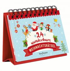 24 wunderbare Weihnachtsrätsel Wilhelm, Katharina 9783780613646