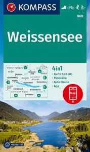 9783990449370 KOMPASS Wanderkarte Weißensee : 4in1 Wanderkarte 1:25000