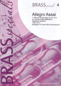 Brass Specials 4 Allegro Assai 1. Satz der Orginalsonate op. 61 Nr.4