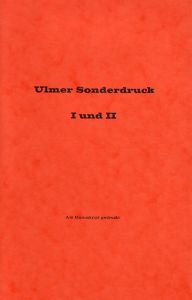 Ulmer Sonderdruck I und II