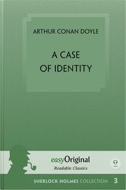 A Case of Identity (book + audio-online) (Sherlock Holmes Collection) - Readable Classics - Unabridged english edition with improved readability (with Audio-Download Link) Doyle, Arthur Conan 9783991126348