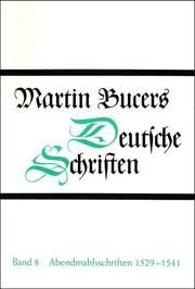 Abendmahlsschriften 1529-1541 Bucer, Martin 9783579048949