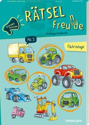 Achtung Achtung Rätselfreu(n)de. Kindergartenkinder. Fahrzeuge Stefan Lohr 9783788646974