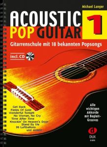 Acoustic Pop Guitar 1 Langer, Michael 9783934958128