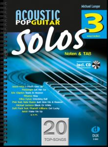 Acoustic Pop Guitar Solos 3  9783868492705