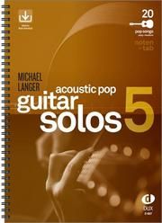 Acoustic Pop Guitar Solos 5 Langer, Michael 9783868493481